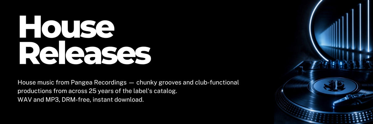 House Releases — underground house music downloads in WAV and MP3 from Pangea Recordings