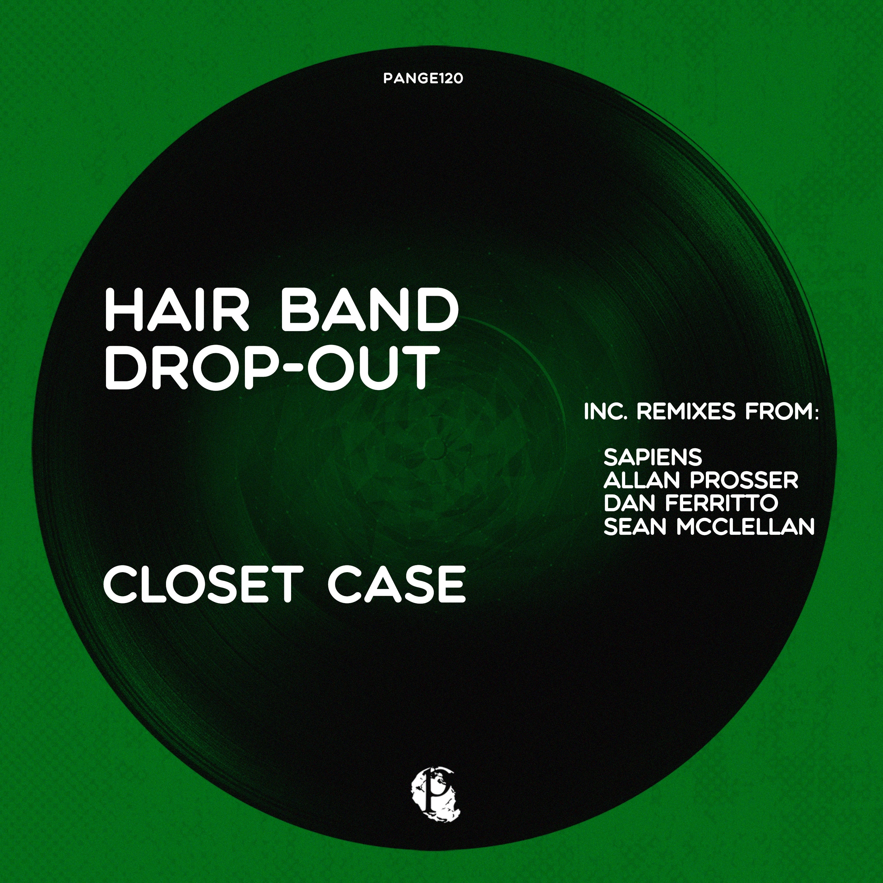 Closet Case EP artwork by Hair Band Drop-Out on Pangea Recordings
