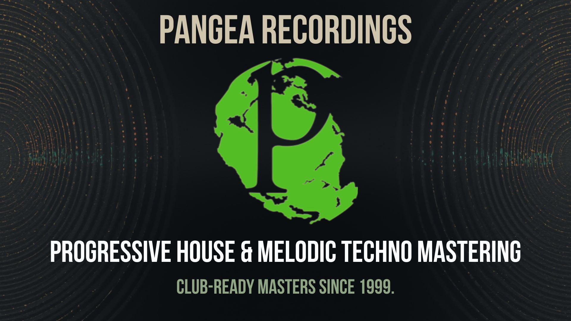 Pangea Recordings progressive house and melodic techno mastering logo